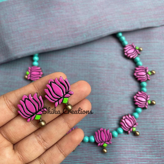 Terracotta Lotus Neckwear
