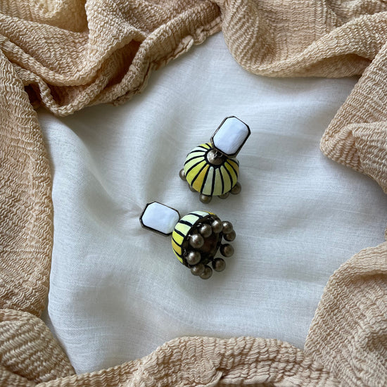 Terracotta jhumkas