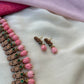 Pavalamalli Beaded Terracotta Necklace Set