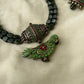 Green Natural Onyx Beads - Parrot Terracotta Jewellery