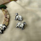 Natural Soap Stone Beads - White Cow Terracotta Necklace Set