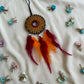 Handmade Terracotta Dreamcatcher | Double-Sided Terracotta Wall & Car Hanging Decor