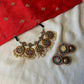 Terracotta Choker Set with Multicolour Kundan Stone Embellishments