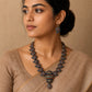 Multicolour terracotta mango necklace