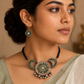 Terracotta Kundan Choker Necklace Set
