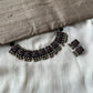 Terracotta choker Square Motif Necklace Set