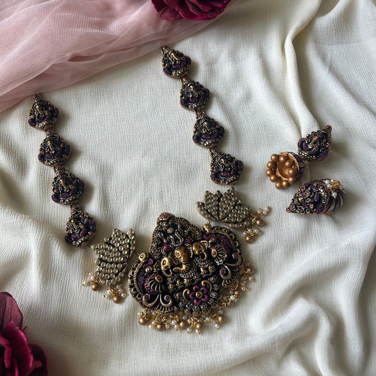 Ganesh in purples