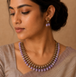 Pavalamalli Beaded Terracotta Necklace Set