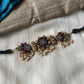 Terracotta Choker Set with Kundan Stone Embellishments