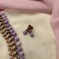 Pavalamalli Beaded Terracotta Necklace Set