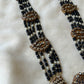 Handcrafted Terracotta Black Lakshmi Necklace