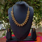 Terracotta Mango Necklace Set with Antique-Finish Detailing