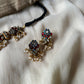 Terracotta Choker Set with Kundan Stone Embellishments
