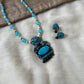 Terracotta Elephant Pendant Necklace