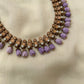 Pavalamalli Beaded Terracotta Necklace Set