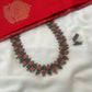 Geometrical Square Kundhan Terracotta Necklace Set