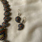Handmade Multicolour Terracotta Neckset with Earrings