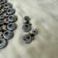 Handmade Terracotta Floral Necklace and Earrings