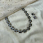 Handmade Butterfly Terracotta Necklace Set with Earrings
