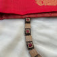 Embossed Enamel Squares Terracotta Necklace Set