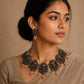 Radha Krishna terracotta choker set