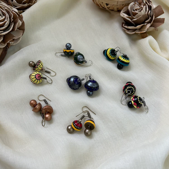 Combo Hanging Jhumkas Set of 7 | Gift Hamper