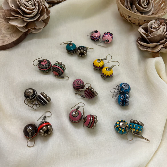 Combo Hanging Jhumkas Set of 10 | Gift Hamper