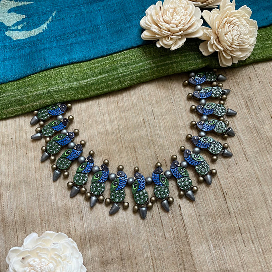 Hues of peacock