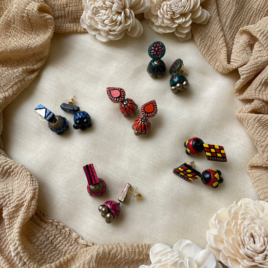 Assorted Jhumkas (Set of 5)