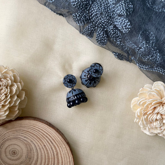 Terracotta Jhumka Earrings