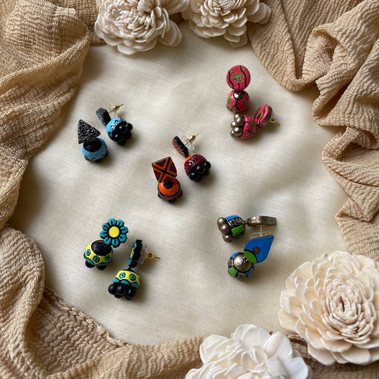 Assorted Jhumkas (Set of 5)