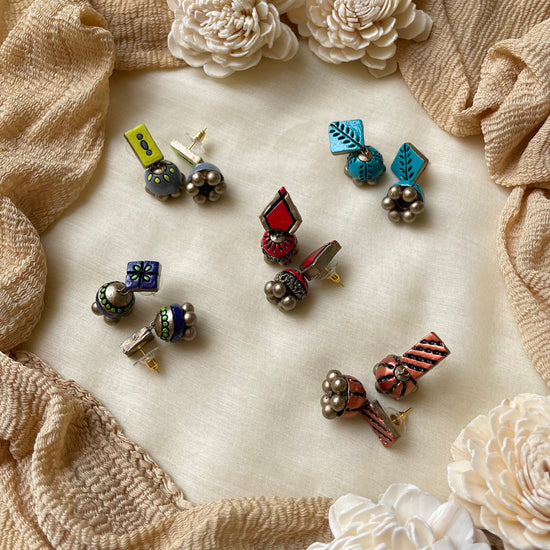 Assorted Jhumkas (Set of 5)