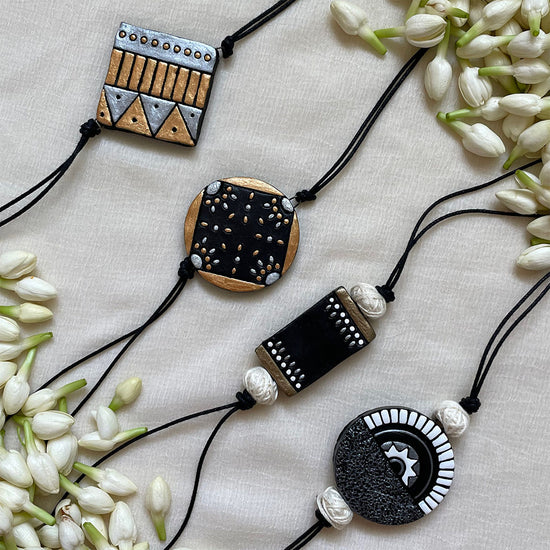 Neutral Series of Rakhis (Set of 4)