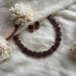 Terracotta floral kemp choker set