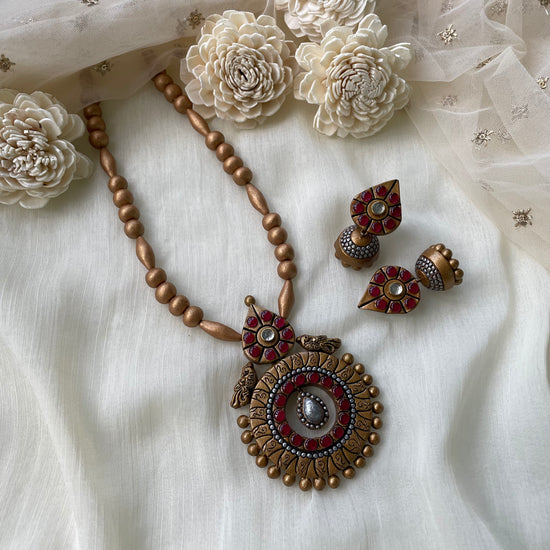 Traditional Kemp Terracotta Necklace