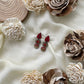 Leaf and floral clay danglers